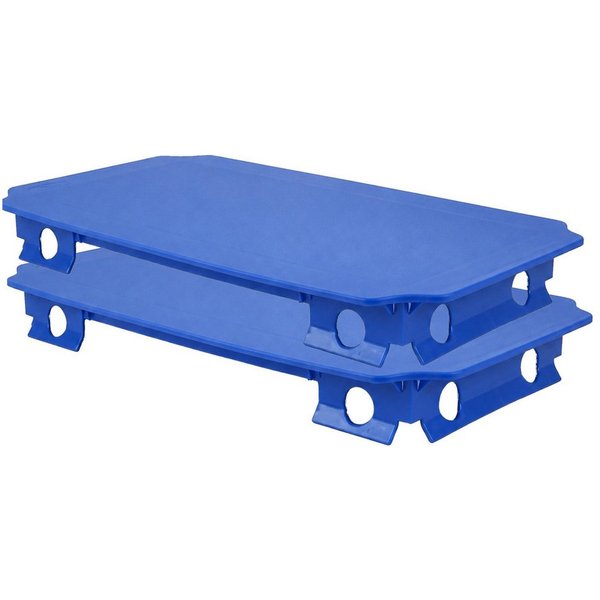 move and stic 2er Set Platte 20x40 cm Konstruktionsspielsteine, für Indoor und Outdoor