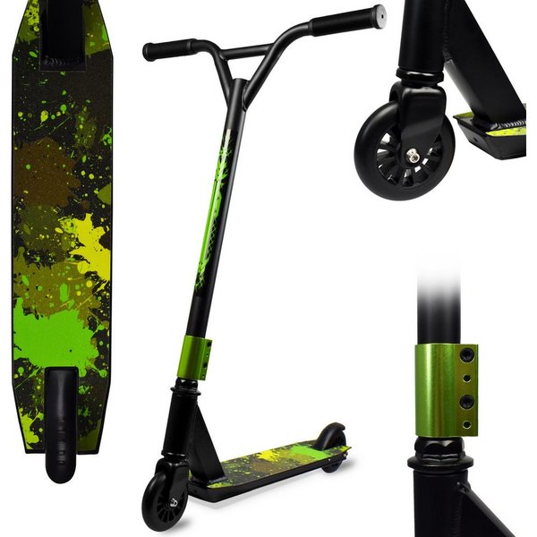 MOVE IT Stuntscooter Tretroller, Kinderroller, Cityroller, Stunt Scooter, Kindergeschenk, Hochwertige Verarbeitung, Trick Roller