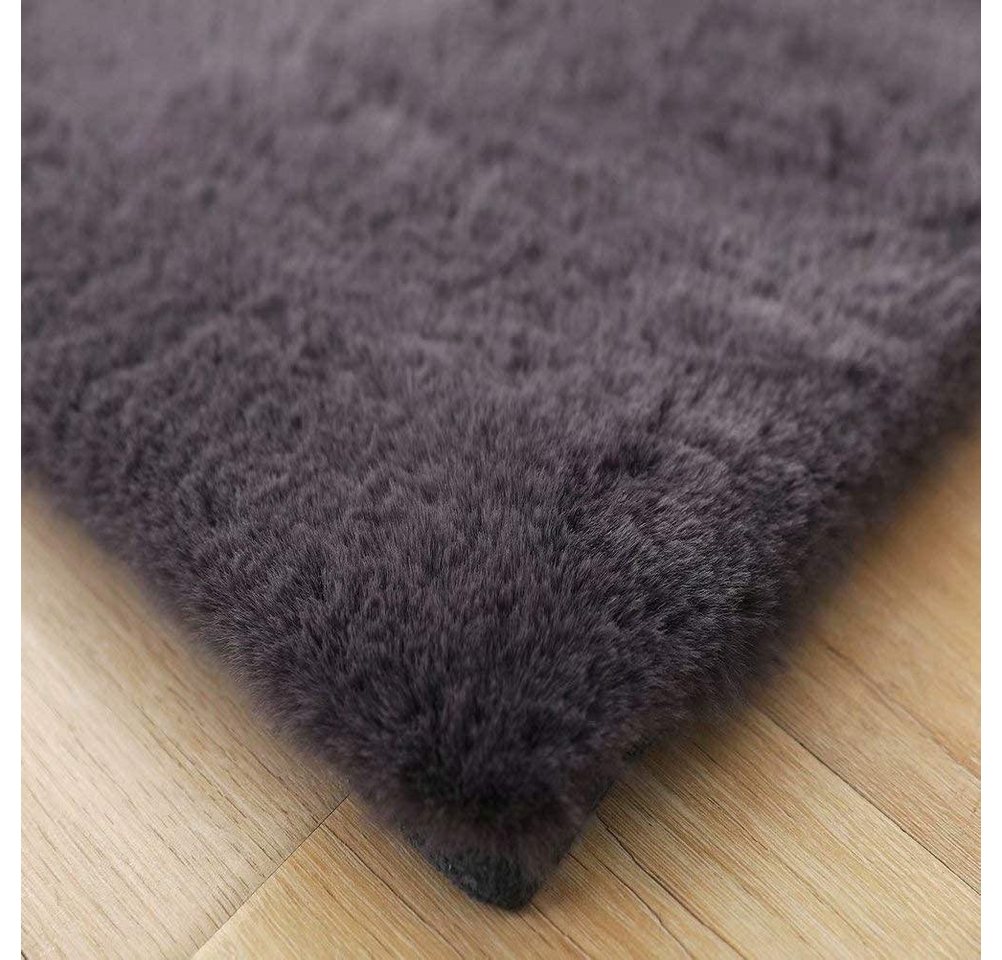 Mozato Fellteppich Stockholm, Rechteck, Höhe: 30 mm, Kunsfell – Bild 2 von 5