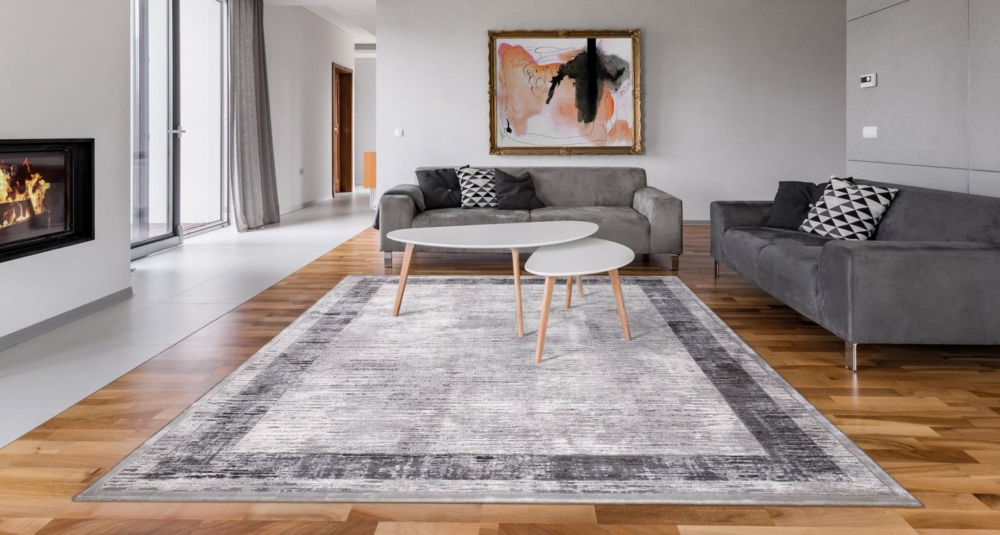 Mozato Teppich Santorin, Rechteck, Höhe: 10 mm, modern Design – Bild 2 von 4