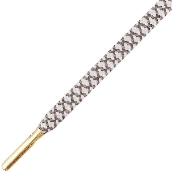 Mr. Lacy Schnürsenkel Sneaker Senkel Rope Flat Gold Tips