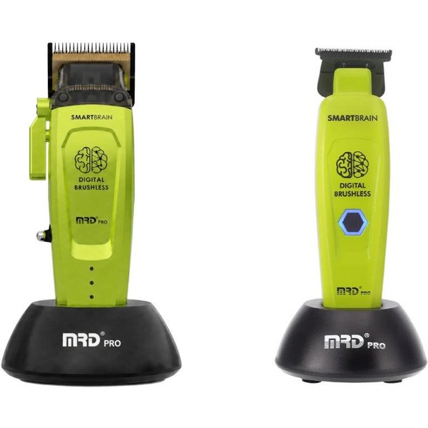 MRD PRO Haarschneider MRD 2er, Haarschneider und Trimmer inklusive Zubehör, Bürstenloser BLDC-/Vector-Motor
