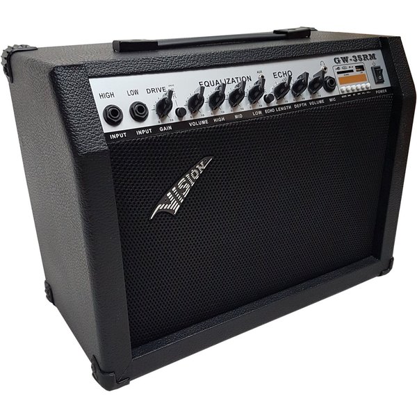 MSA 65Watt Gitarrenverstärker, Amplifier, Hall, Distortion, AUX, FM Verstärker