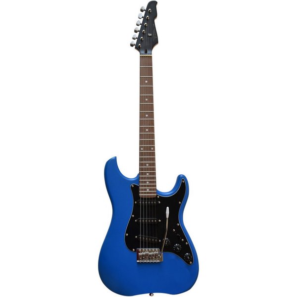 MSA E-Gitarre Elektrogitarre E-Gitarre 3x Singelcoil, Tremolo, elektrische Gitarre MASSIV