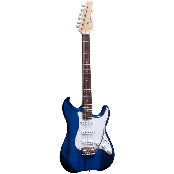 MSA E-Gitarre Elektrogitarre E-Gitarre 3x Singelcoil, Tremolo, elektrische Gitarre MASSIV