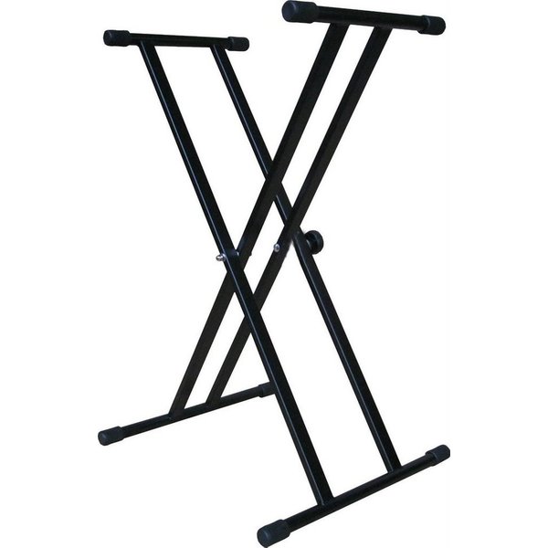 MSA Keyboardständer X-Form Doppelstrebe Schwarz