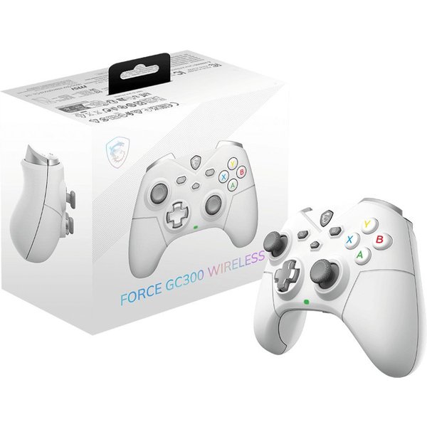 MSI Force GC300 W WHITE Gamecontroller Wireless Gamepad