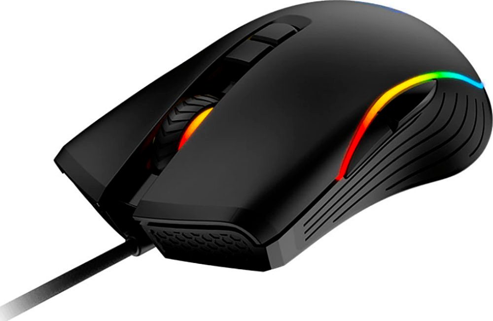MSI Forge GM300 Gaming Maus, Black, USB – Bild 3 von 5
