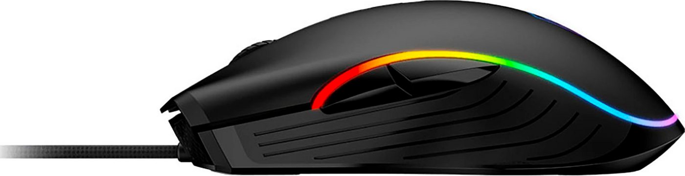 MSI Forge GM300 Gaming Maus, Black, USB – Bild 4 von 5