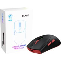 MSI Forge GM340 W Black WIRELESS Gaming Maus