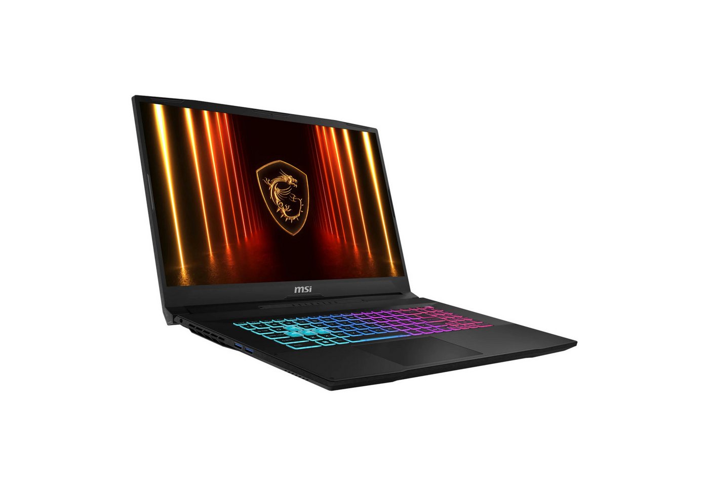 MSI Katana 17 HX - 17,3" WQHD - Intel Core i7 14650HX - GeForce RTX 5070 Gaming-Notebook (43,95 cm/17,3 Zoll, Intel® Core™ i7 14650HX, GeForce RTX™ 5070, 8 GB,  – Bild 3 von 5