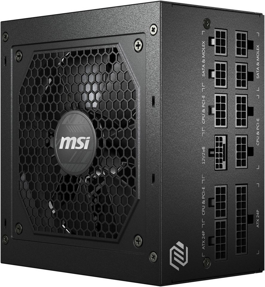 MSI MAG A850GL PCIE5 PC-Netzteil – Bild 3 von 5