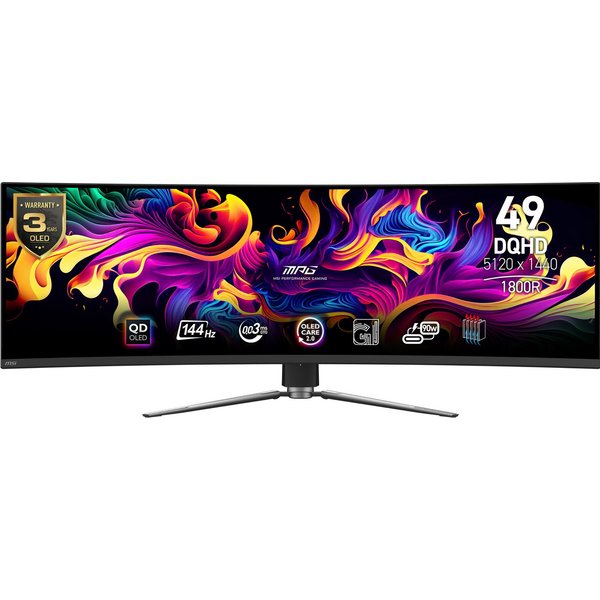 MSI MPG 491CQPDE QD-OLED computer monitor
