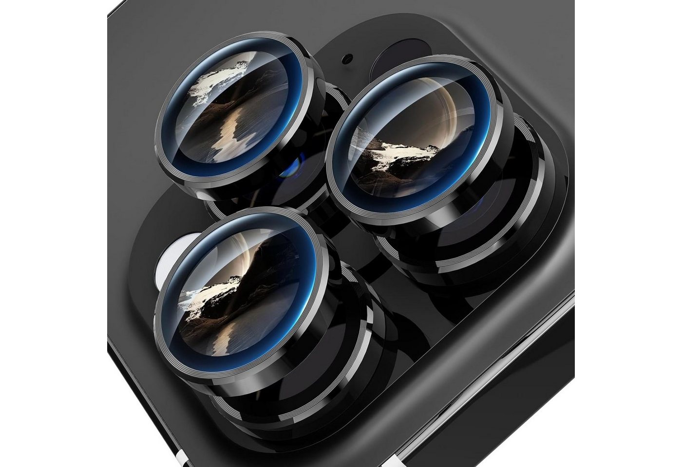 MSM Displayschutzglas 3X Linsenglas für Apple iPhone 15 Pro / 15 Pro Max Schutz Panzerfolie – Bild 2 von 5