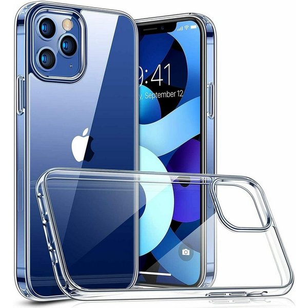 MSM Handyhülle Hülle für Apple iPhone 12 / Pro / Max / Mini Silikon Schutz Case Slim