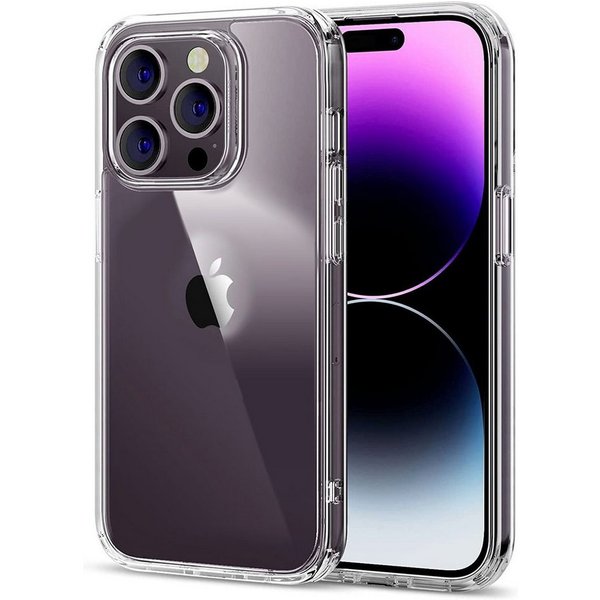 MSM Handyhülle Hülle für Apple iPhone 14 / Pro / Max / Plus Silikon Schutz Case Klar