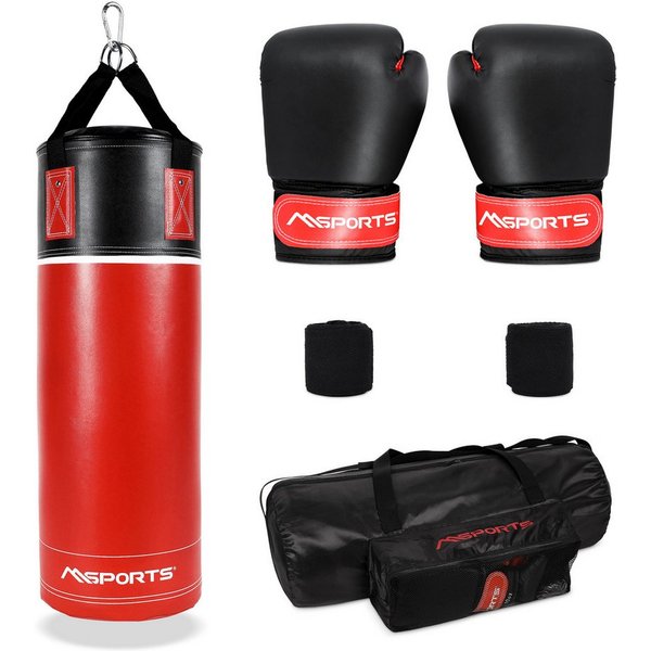 MSports® Boxsack Boxset Boxsack Set 5,5 kg für Kinder Professional inkl. Boxhandschuh