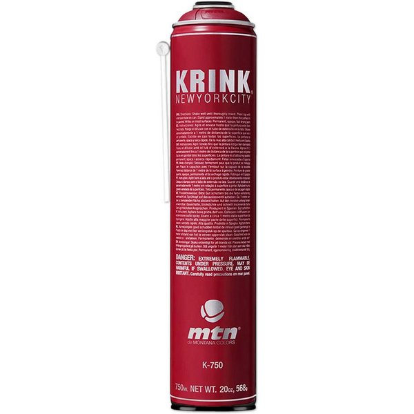 MTN Sprühlack Sprühlack, MTN x KRINK K-750, Rot, 750ml