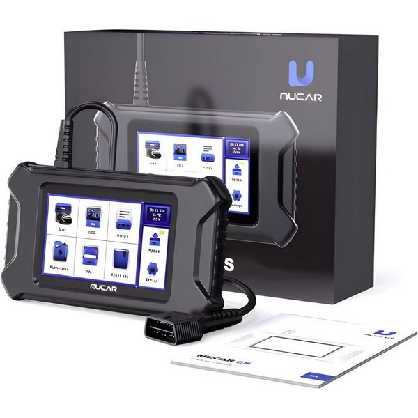 MUCAR Kfz-Diagnosegerät OBD 2 Scanner, OBD Diagnosegerät, Touch, Komplett-Set, Komplett-Set, Touch, lebenslange Updates, Fehlercodelexikon