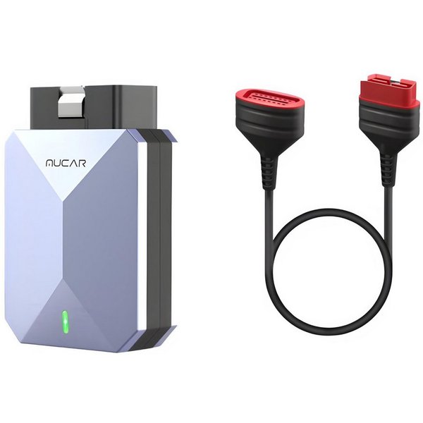 MUCAR OBD2-Diagnosegerät OBD Tester OBD2 Bluetooth Auto Diagnosegerät mit CAN FD & 15 Reset, Komplett-Set, Komplett-Set, Intelligentes KI-Diagnosegerät, Wireles
