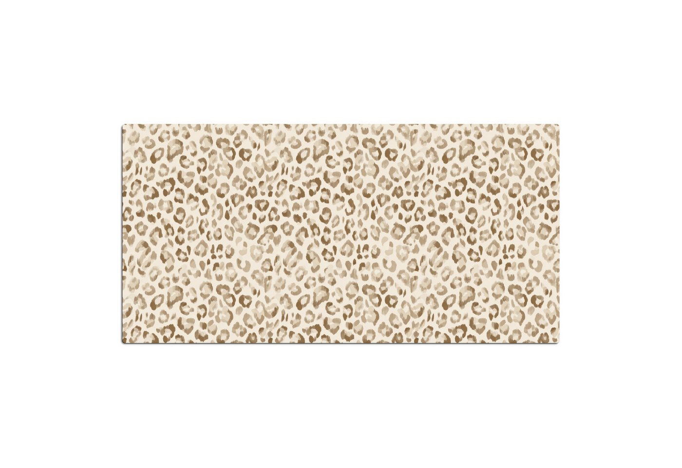 MuchoWow Gaming Mauspad Leopard - Klassisch - Beige (1-St), Gaming Mauspad XXL, Schreibtischunterlage, Desk Mat Groß, 80x40 cm – Bild 2 von 5