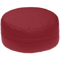 mudis Yogakissen 35 x 15 cm bordeaux