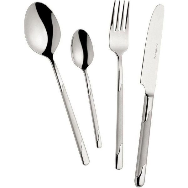 Mulex Besteck-Set Seattle (30-tlg), 6 Personen, Edelstahl 18/10, teilsatiniert
