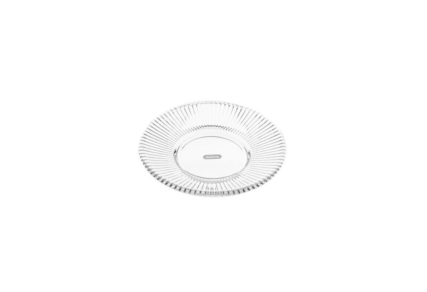 Mulex Glasuntersetzer Untertellerr ø11,5 cm, Relief Design - dekorativ & funktional, 6-tlg. – Bild 2 von 5