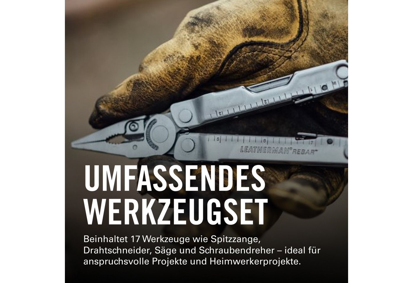 Leatherman Multitool Leatherman Rebar Multi-Tool - 17 Werkzeuge – Bild 2 von 5