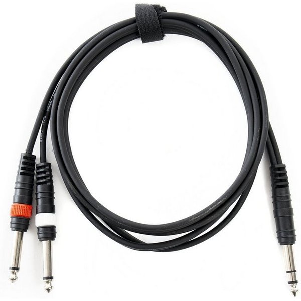 MUSIC STORE Audio-Kabel, Insertkabel, 2m, Klinke