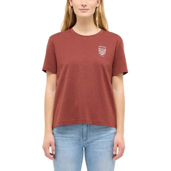 MUSTANG Kurzarmshirt Damen Style Floris