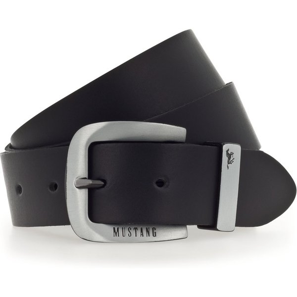 MUSTANG Ledergürtel "Franklin" mit Überlänge, 3,5 cm breit, aus Rindsleder