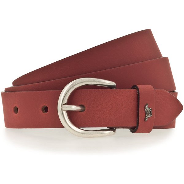 MUSTANG Ledergürtel "Harper" schmale Form, 2,5 cm breit, aus Rindsleder, mit ovaler Schließe