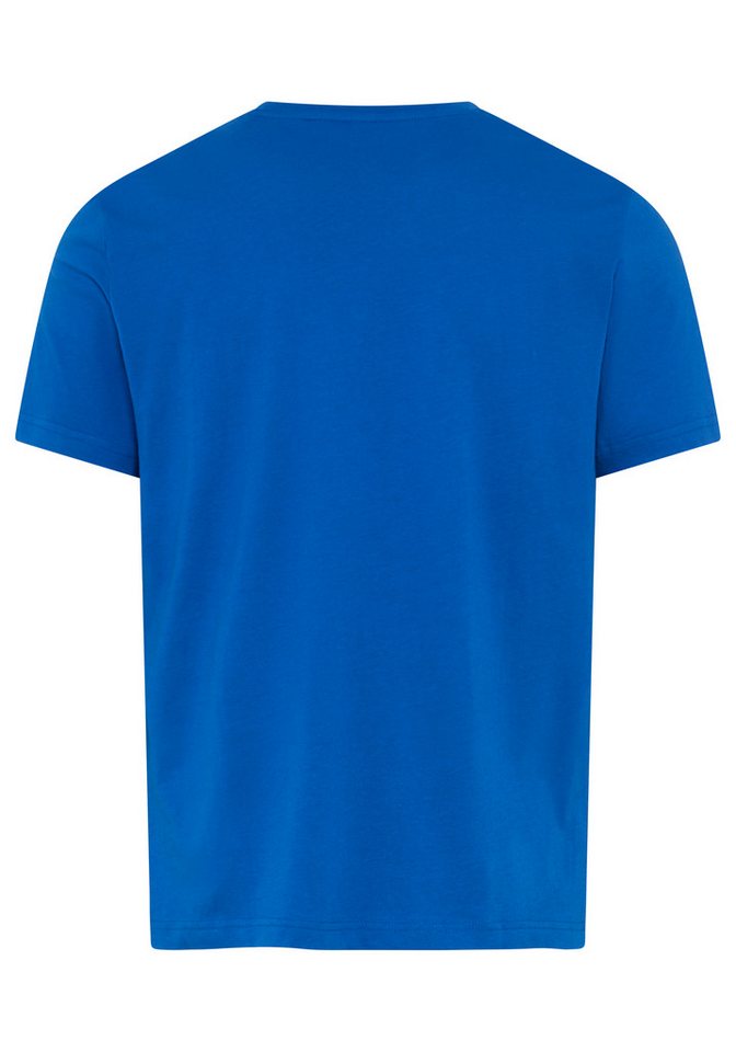 MUSTANG Rundhalsshirt Alex Logo Brust normale Passform, Kurzarm-Design, lässiger Stil – Bild 5 von 5