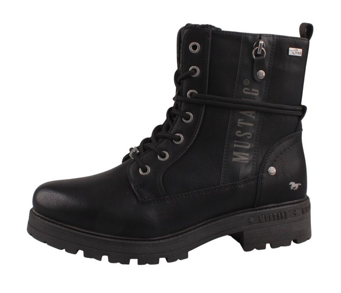 Mustang Shoes 15M0042003-black Stiefelette Stiefelette mit wasserabweisender Tex-Funktion – Bild 3 von 5