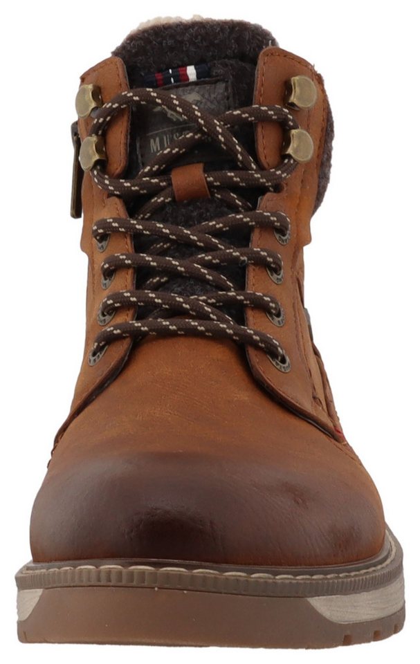 Mustang Shoes Maril Winterboots Workerboots, Schnürboots mit TEX-Ausstattung – Bild 4 von 5