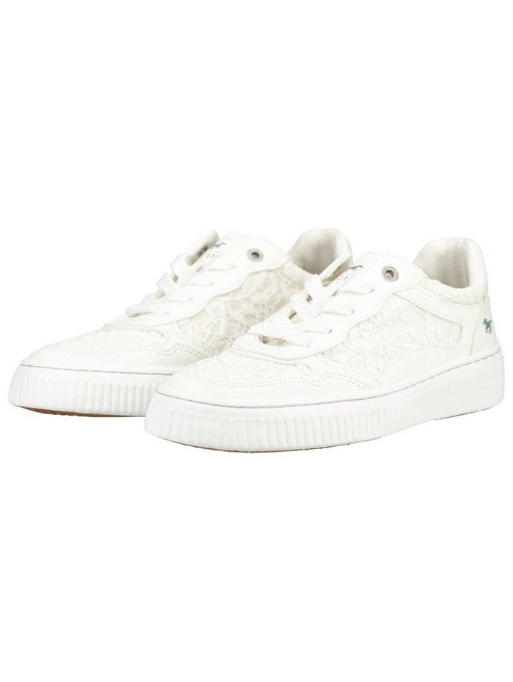 Mustang Shoes Mustang Shoes Sneaker Lederimitat/Textil Sneaker – Bild 4 von 5