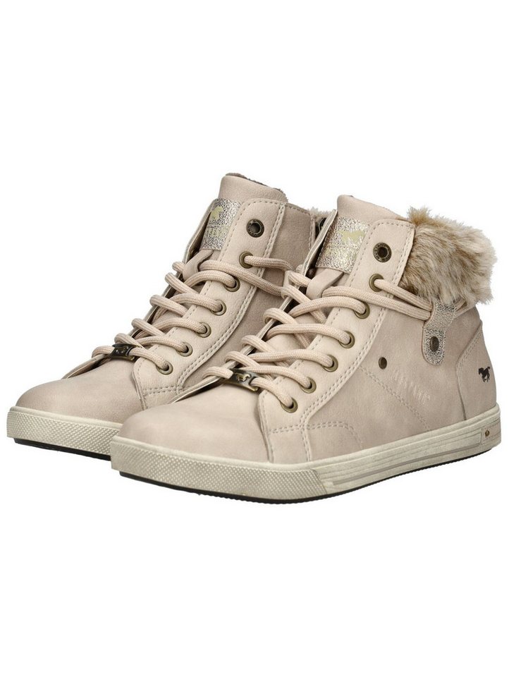 Mustang Shoes Mustang Shoes Sneaker Lederimitat/Textil Sneaker – Bild 4 von 5