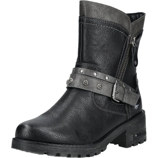 Mustang Shoes Mustang Shoes Stiefelette Lederimitat Bikerboots