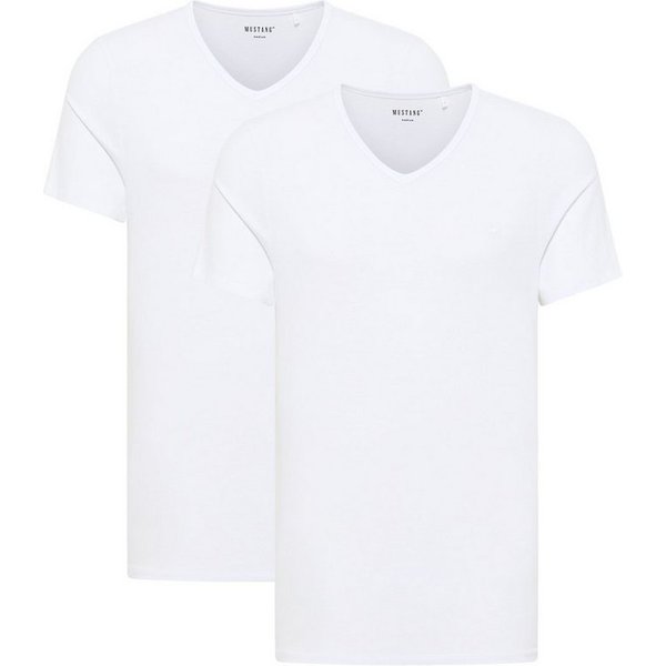 MUSTANG T-Shirt 1014664 Doppelpack