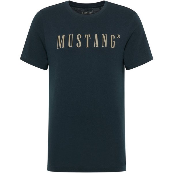 MUSTANG T-Shirt Austin mit Logo vorn