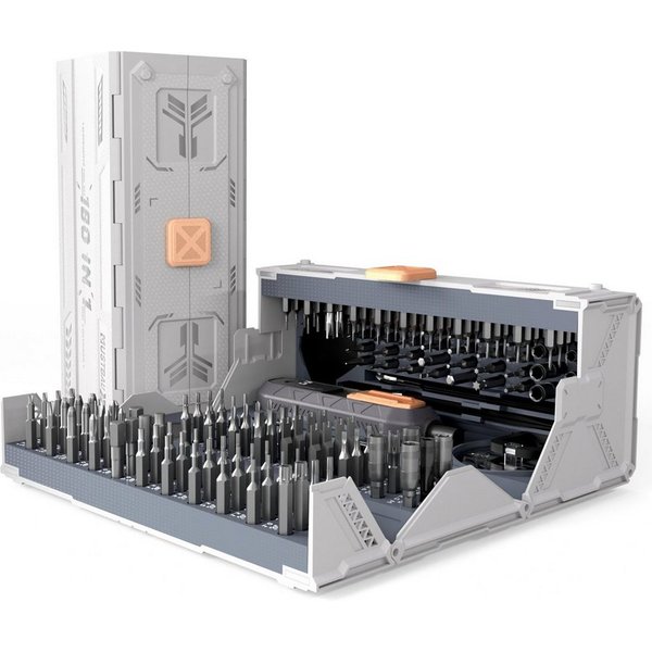 Mustbau Werkzeugset, 180 in 1 Feinmechaniker Schraubendreher Set für PC, Handy, Brille