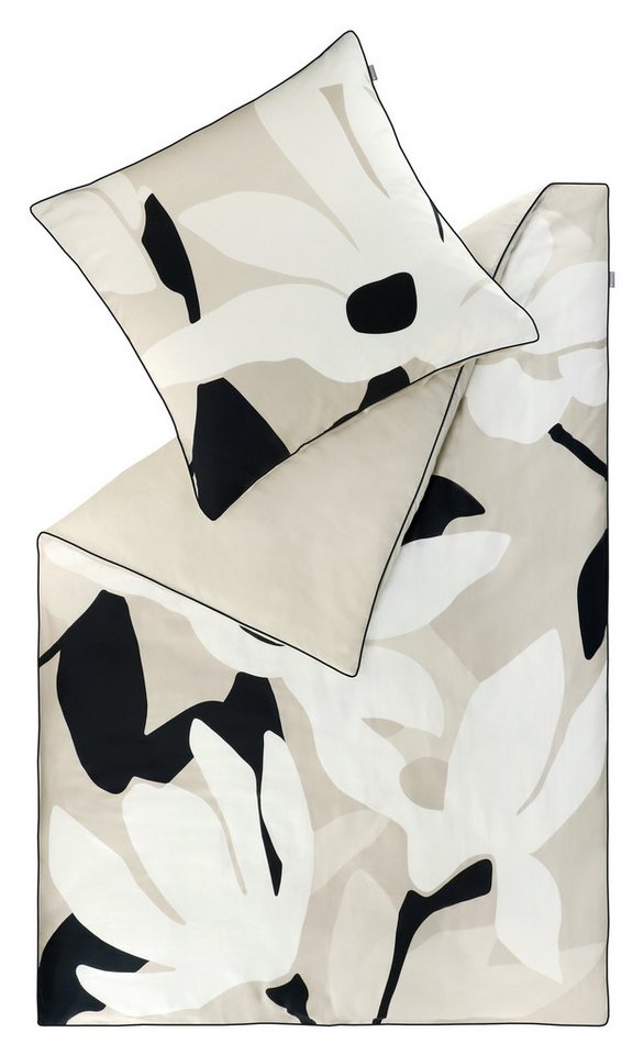 Musterring Bettwäsche Harmony, Satin, 2 teilig, Satinbettwäsche aus 100% reiner Baumwolle – Bild 2 von 3