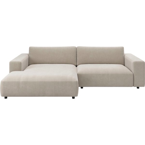 Musterring Ecksofa MR LUCIA, Charakterstarker Lounge-Komfort von Musterring, XXL-Longchair, erstklassige Kammerkissen & zeitloser Look