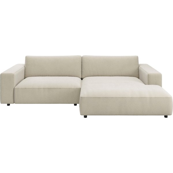 Musterring Ecksofa MR LUCIA, Charakterstarker Lounge-Komfort von Musterring, XXL-Longchair, erstklassige Kammerkissen & zeitloser Look