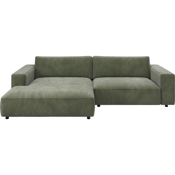 Musterring Ecksofa MR LUCIA, Charakterstarker Lounge-Komfort von Musterring, XXL-Longchair, erstklassige Kammerkissen & zeitloser Look