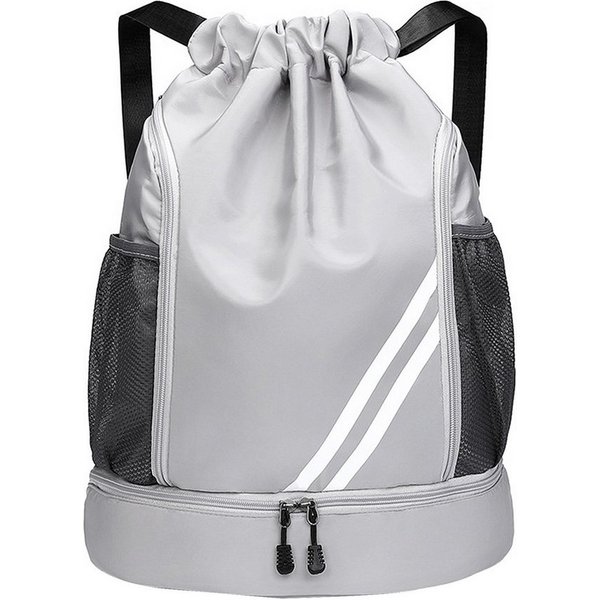 Mutig Freizeittasche Turnbeutel Freizeittasche Sportbeutel Große Kapazität Fußball Tasche (große Kapazität, verstellbar,Mit Ball- und Bodenfach, wasserdicht, Id