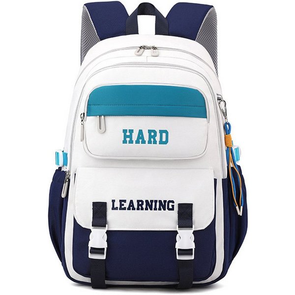 Mutig Schulrucksack Schulrucksack Teenager,große Kapazität Schulranzen Mit Trolleyband (Wasserdicht Lässiger Schulranzen,Unisex Geeignet für Teenager, Dieser Sc