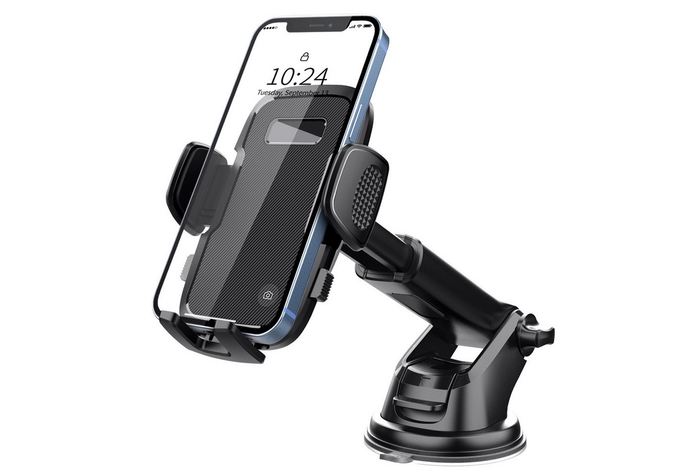 Mutig Smartphone-Halterung Handyhalterung Auto,Handy Autohalterung,Universal Handyhalterung, (bis 7 Zoll, 360° Drehbar Handyhalter,Autohalterung,Auto Handy-Halt – Bild 3 von 5
