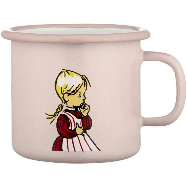 Muurla Kindergeschirr-Set Tasse Michel aus Lönneberga Ida Rosa (250 ml)